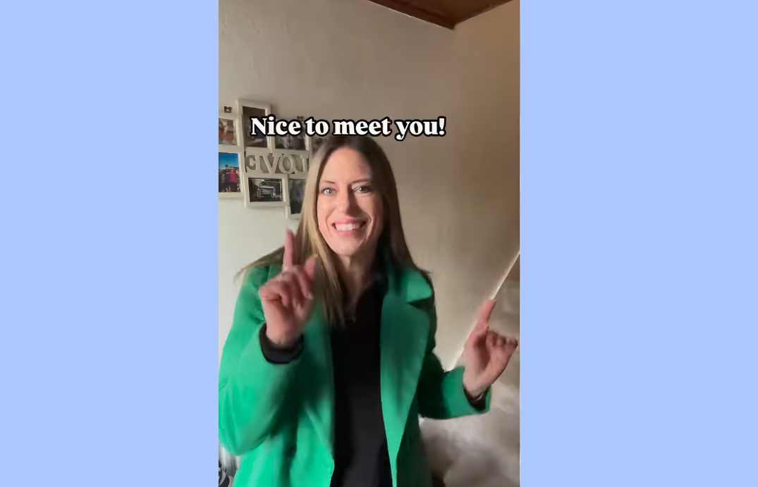 The self-introduction Reel