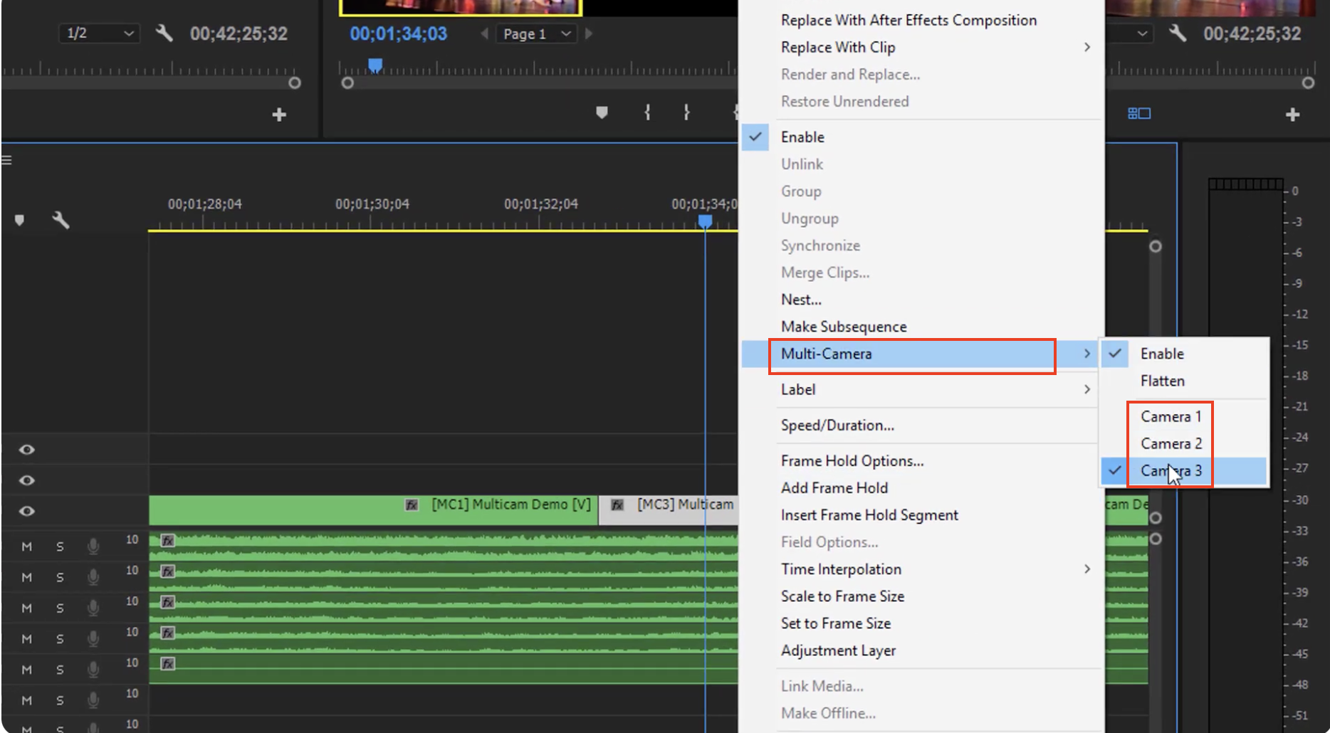 Відредагуйте та переключіть кут нахилу камери