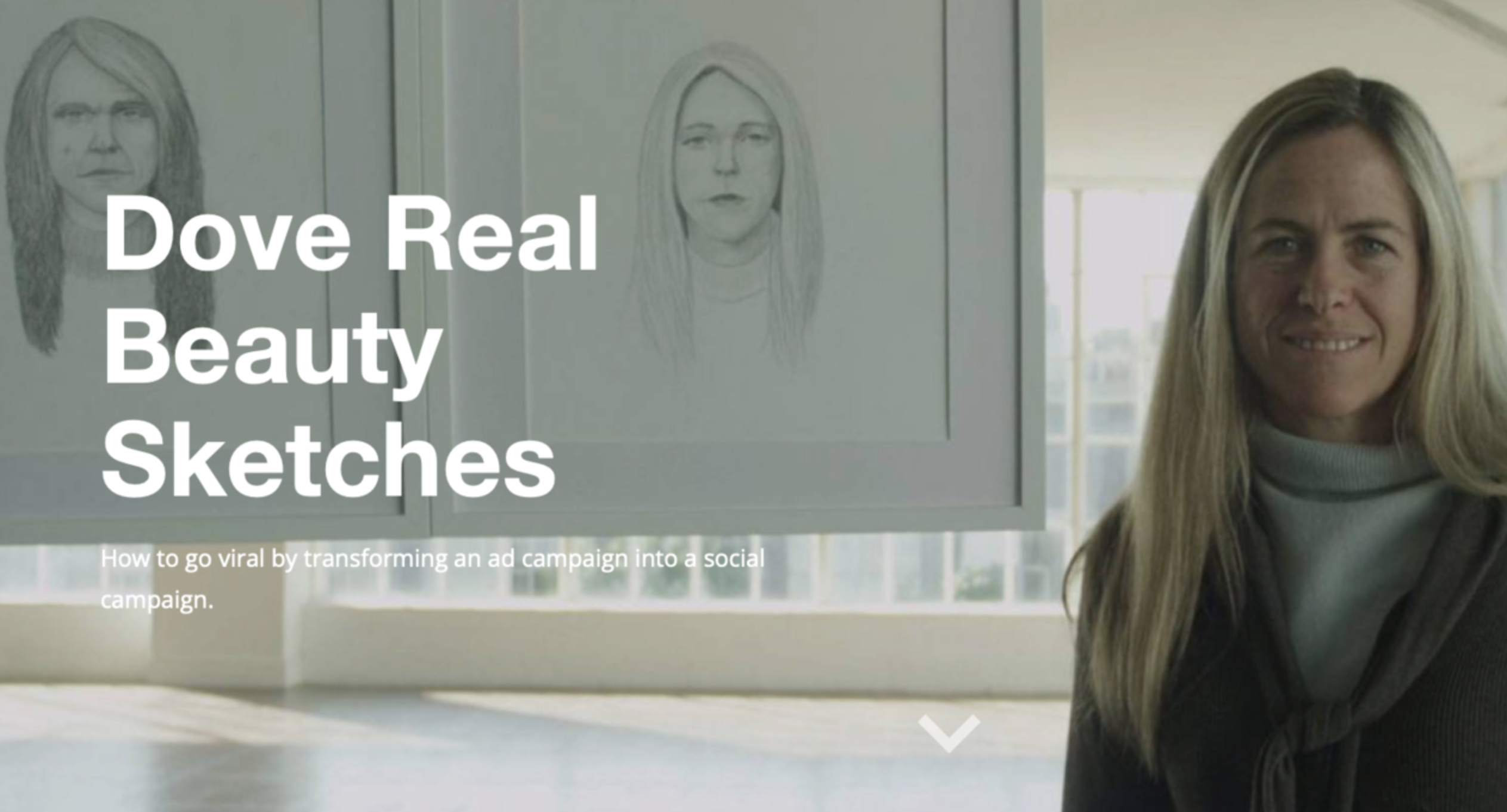 Trending ads for YouTube: Dove's "Real Beauty Sketches"