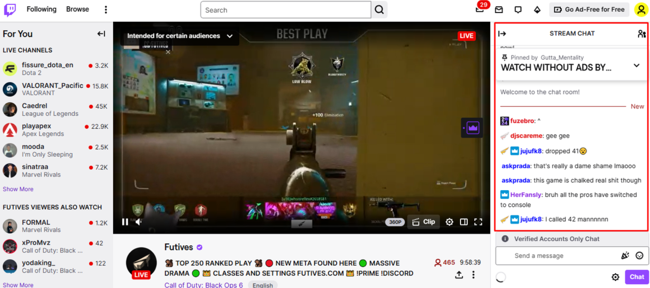 Interacting with the audience through various activities to promote your Twitch channel