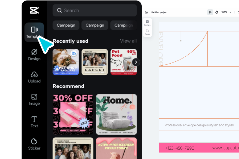 Start from scratch or select a template