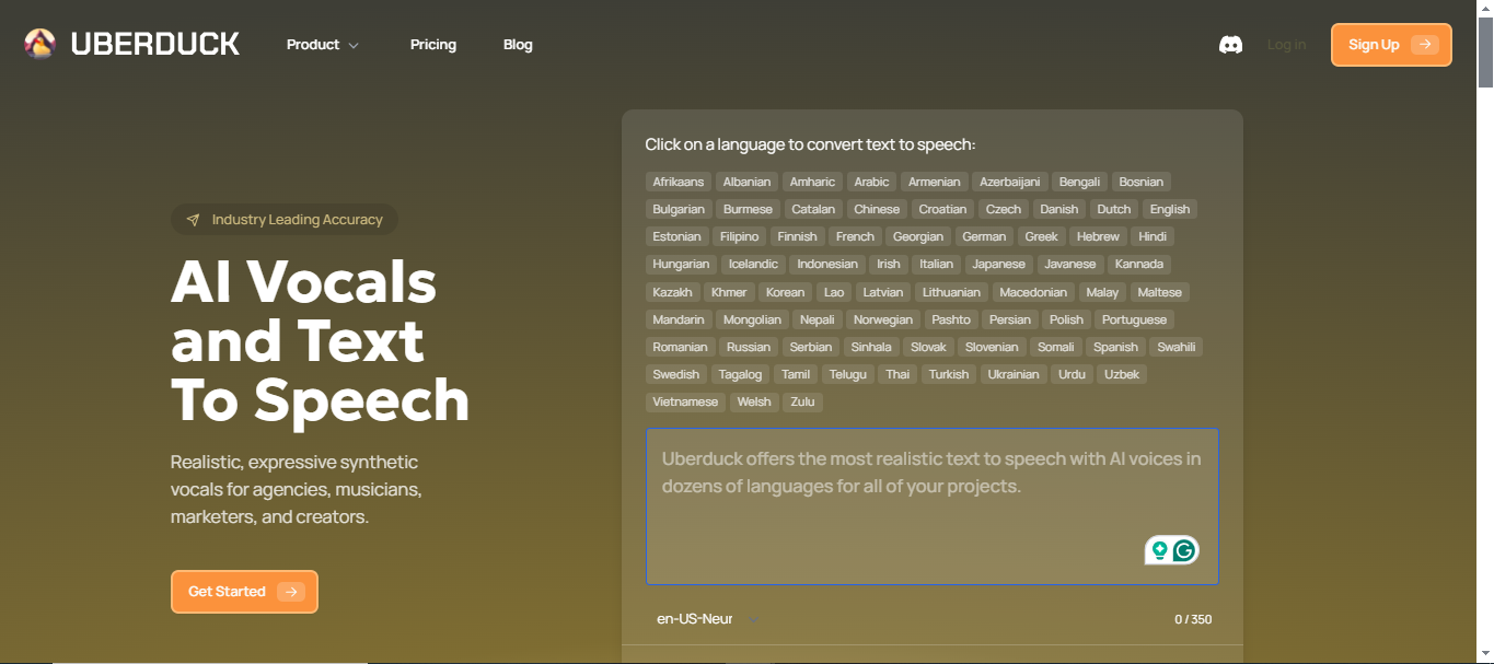 Uberduck - the reliable platform to generate AI rapper voice