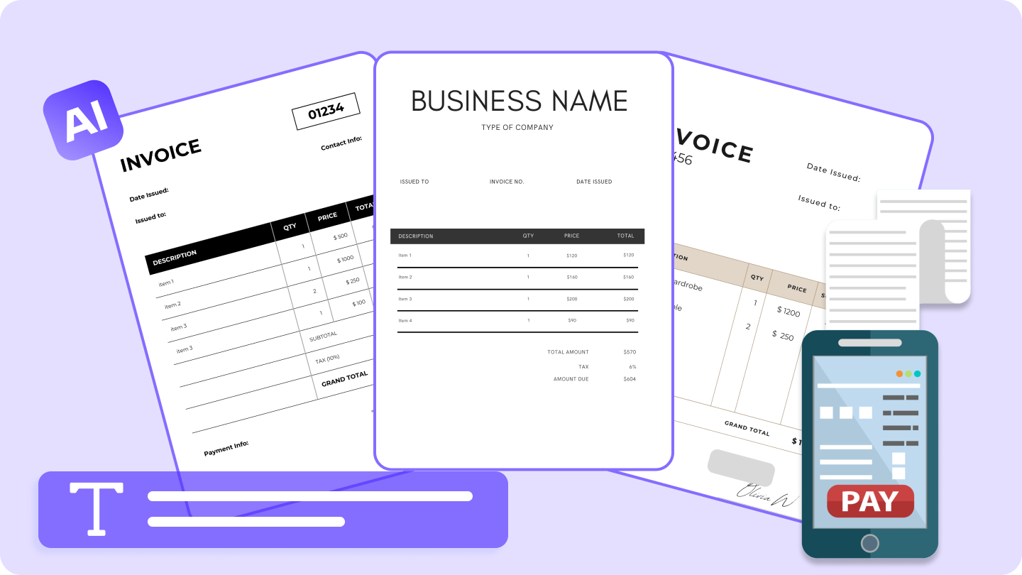 Criar fatura grátis