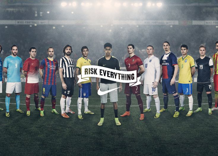 Kids imagining football stars in a game with Nike gear - the most watched YouTube ad