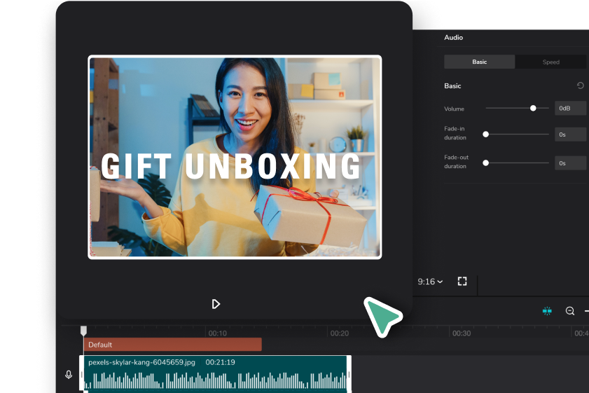 Adicionar texto e sobreposições