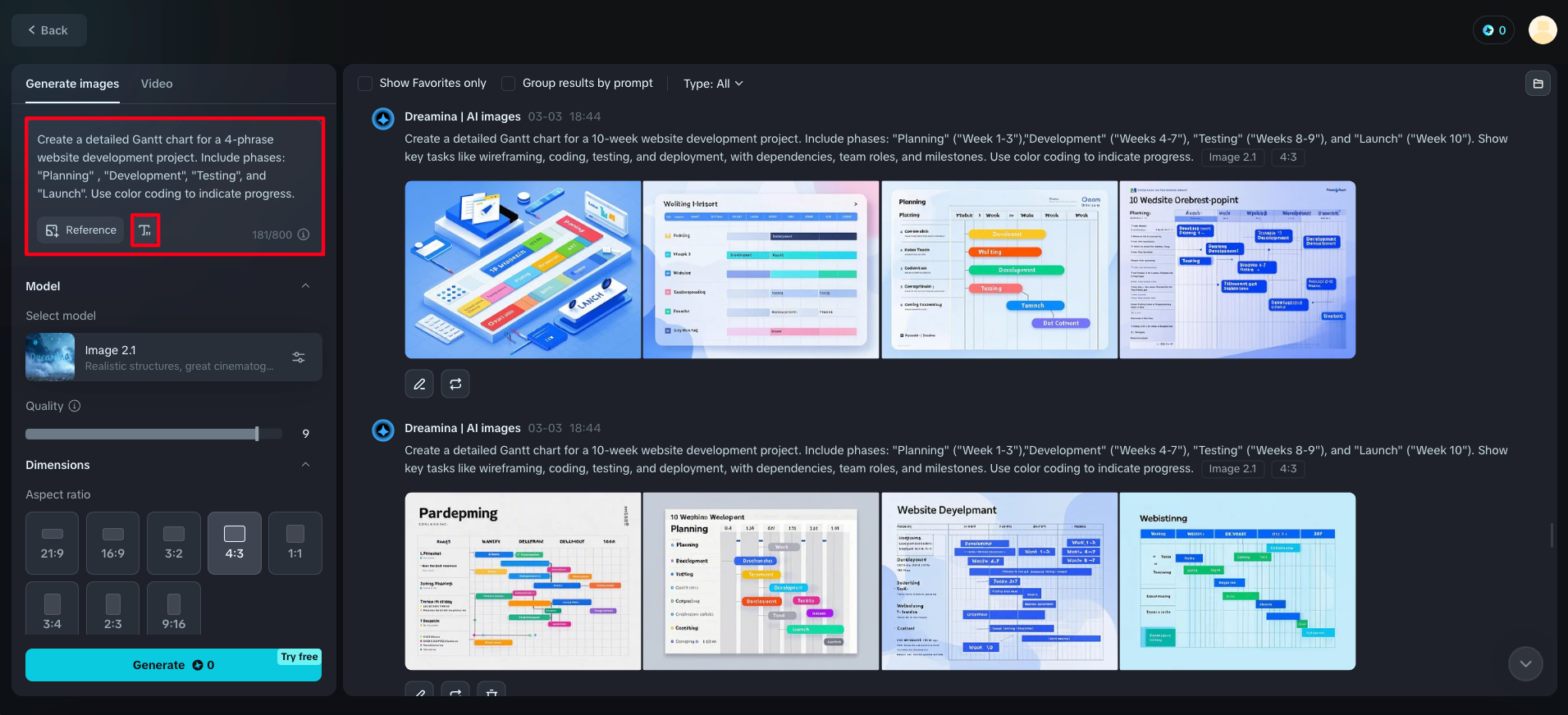 Free gantt diagram creator