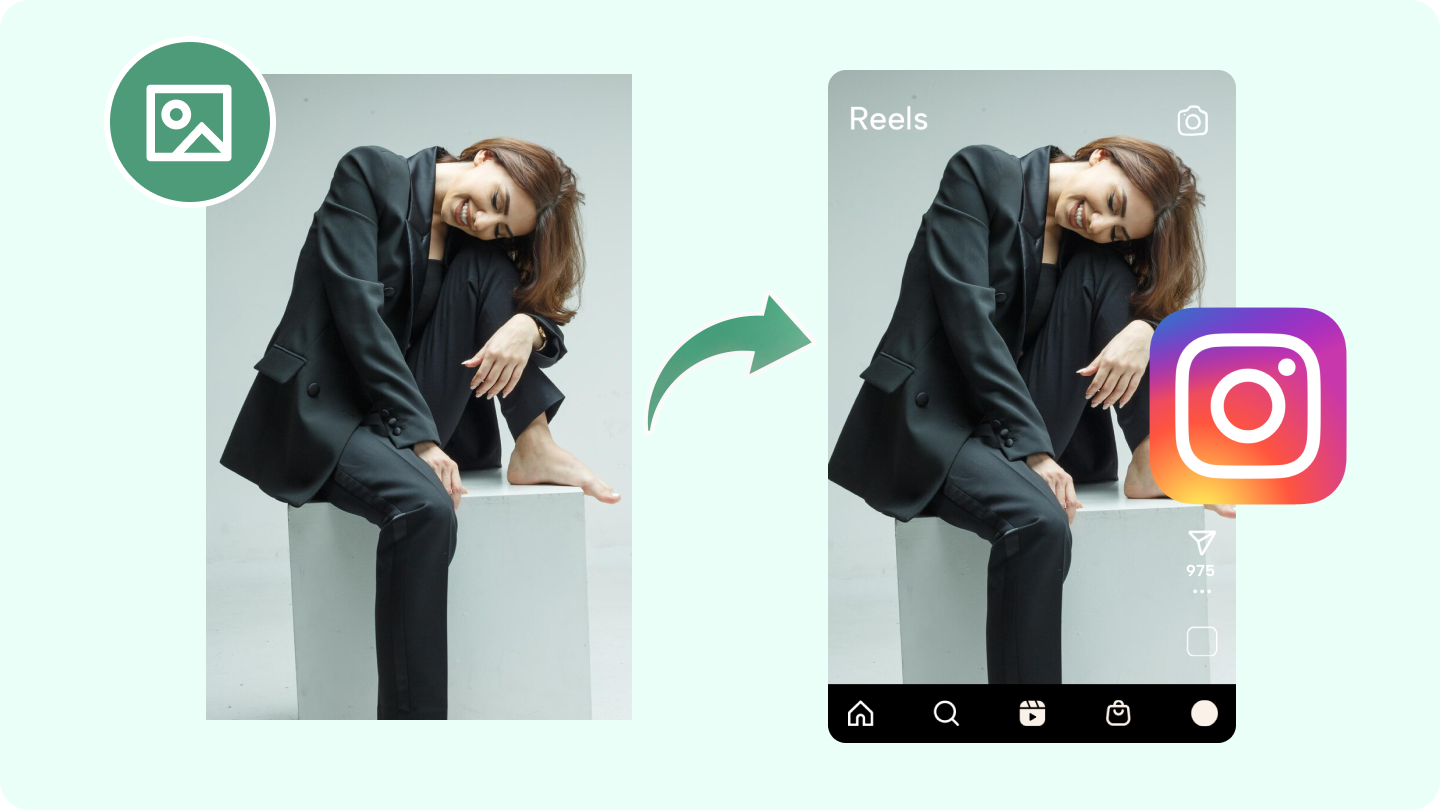 how to make Reels with photos