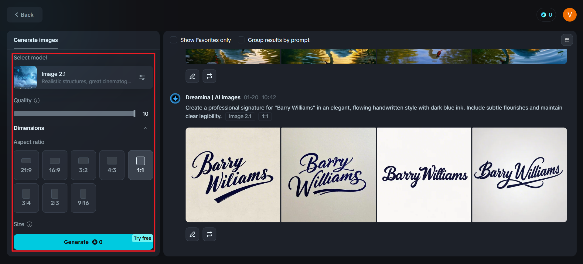 사진에서 무료 전자 서명 메이커