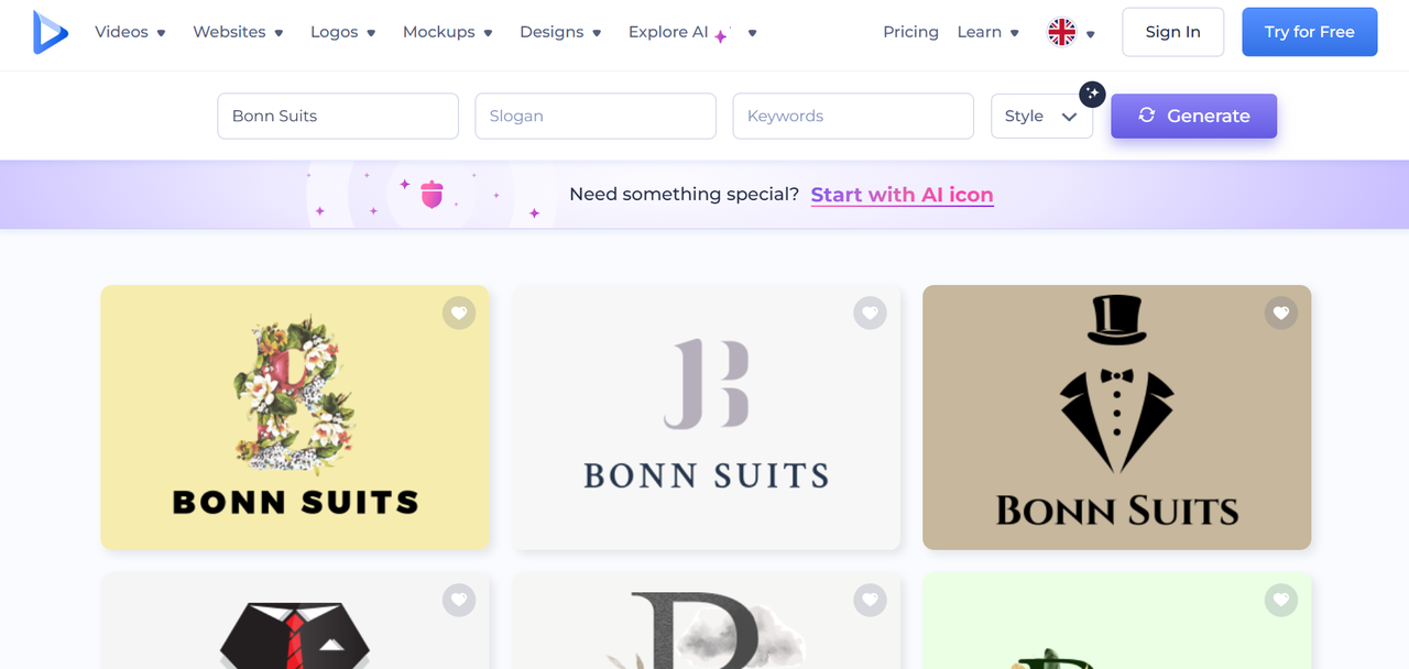darmowy kreator logo dla YouTube