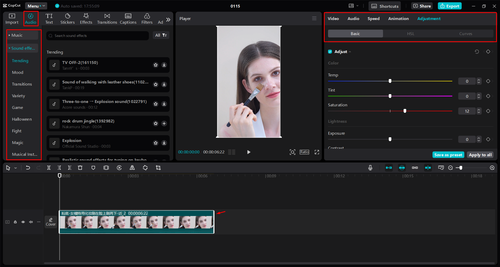 Een YouTube korte video bewerken in de CapCut desktop video-editor