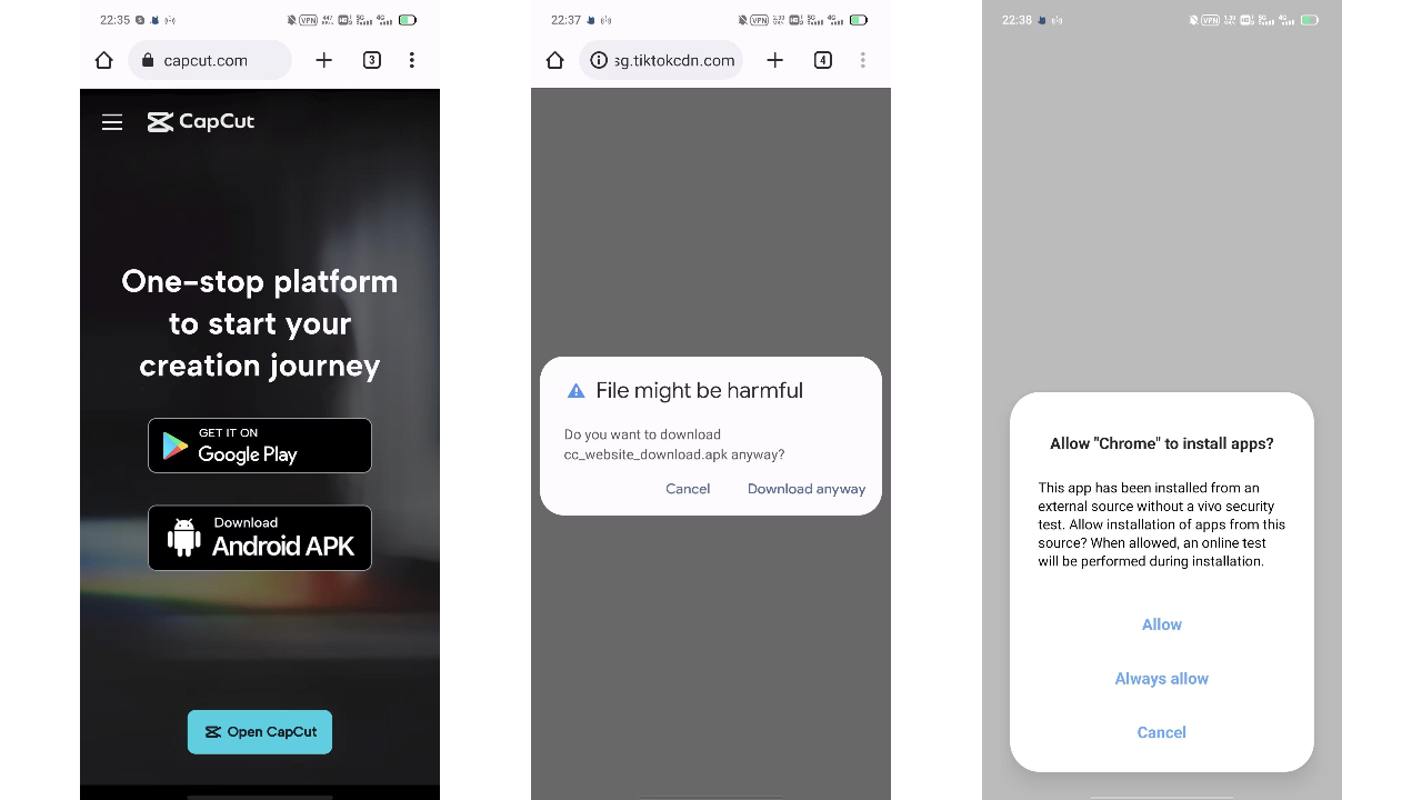 Panduan untuk mengunduh APK resmi CapCut dari sumber tepercaya