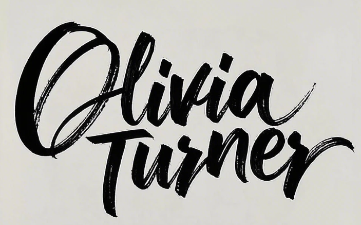 Assinatura ousada e forte