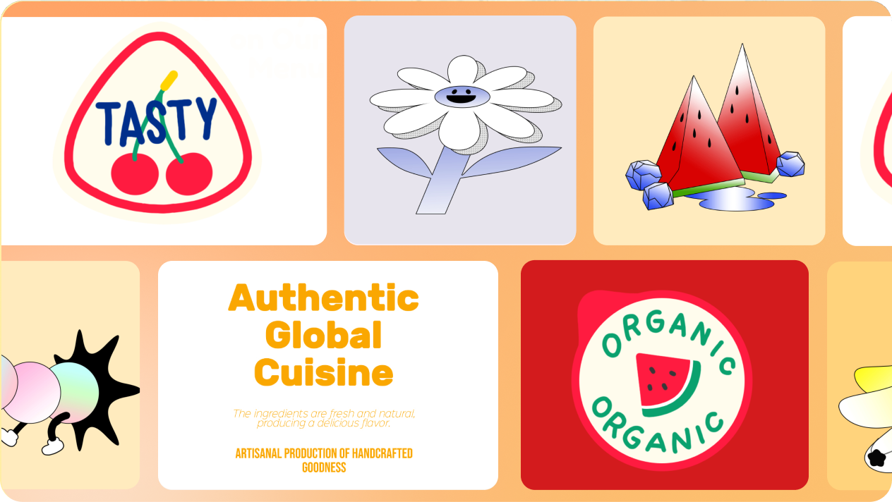 A myrid of design elements