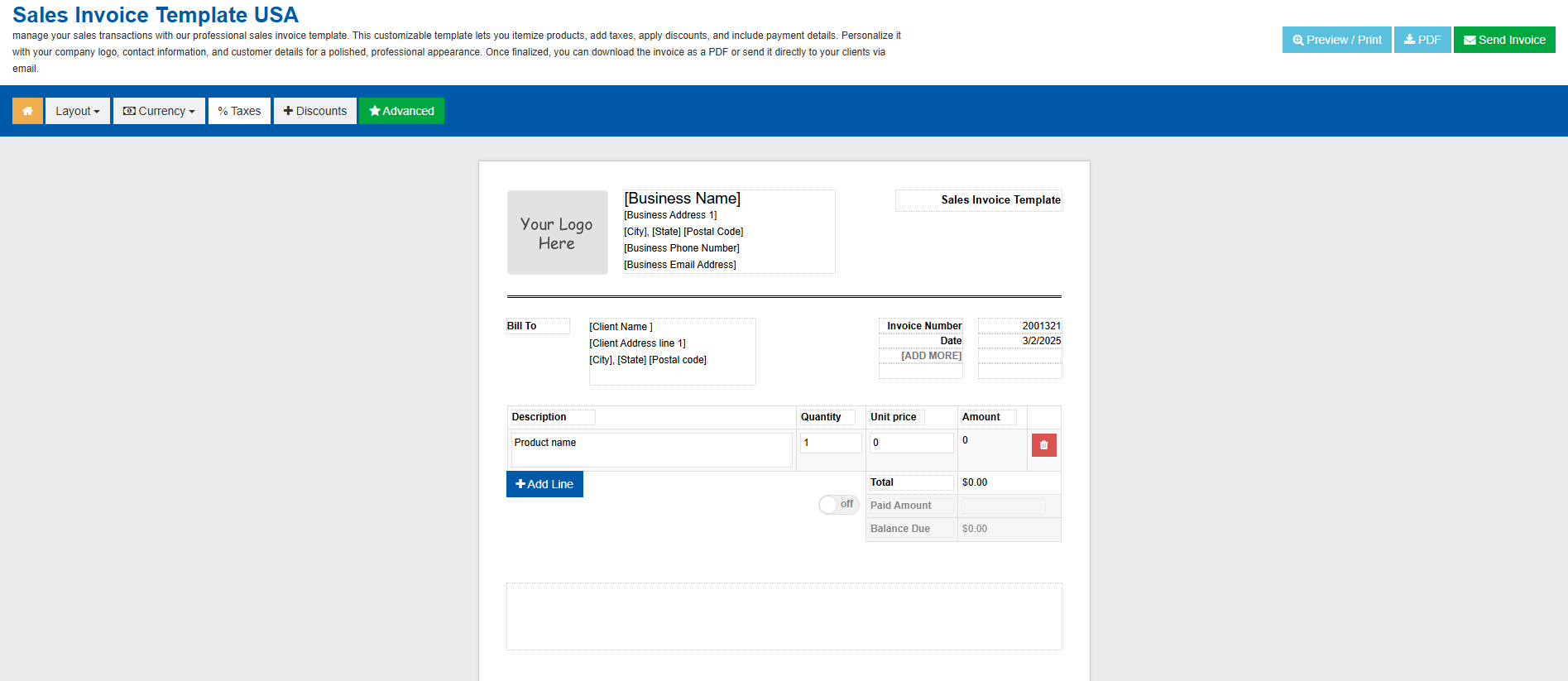 OnlineInvoice fake invoice maker