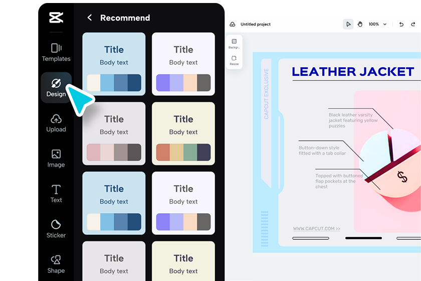 Customize your chart design