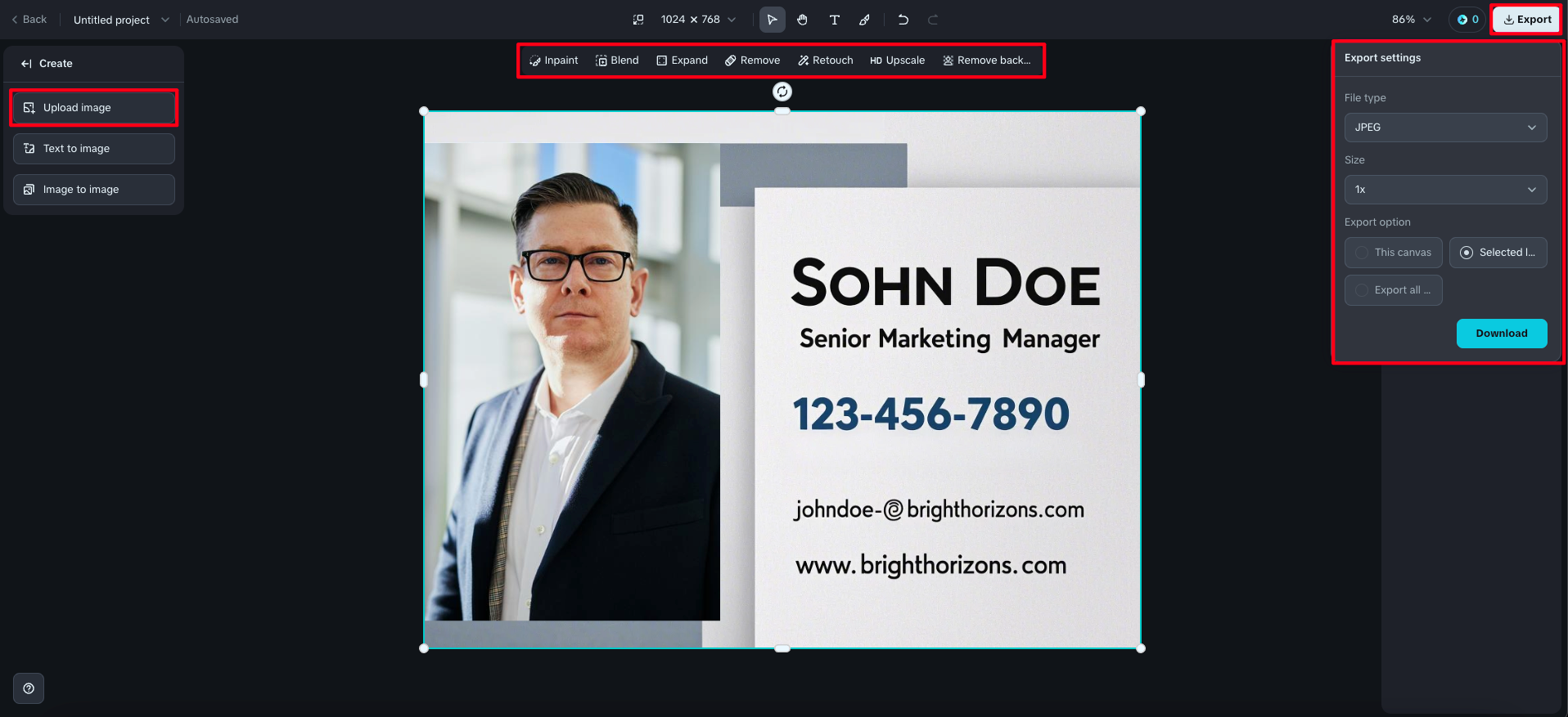 Laden Sie Ihre E-Mail-Signatur herunter