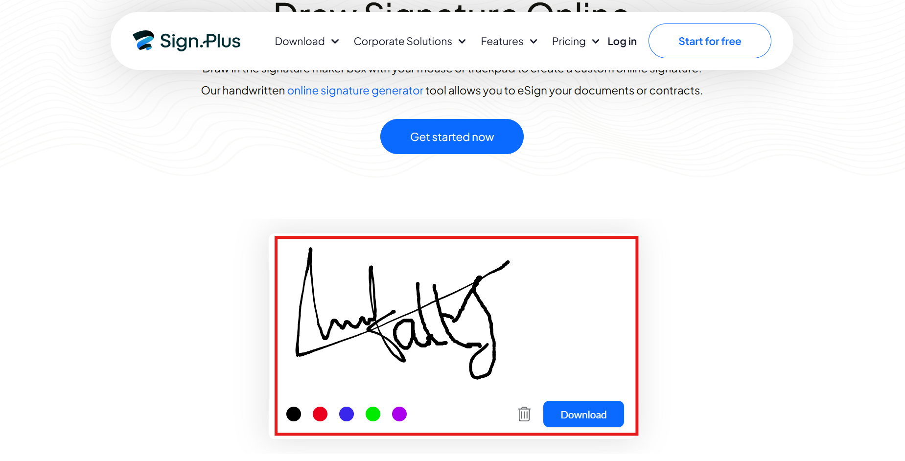 calligraphy signature generator