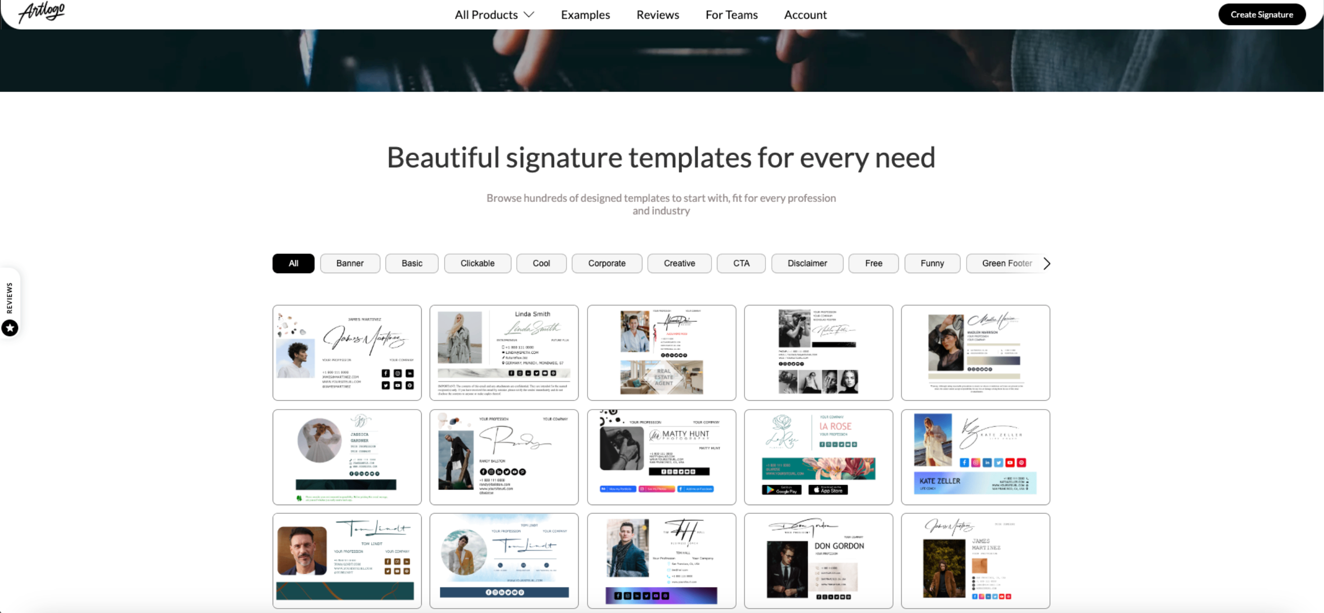 create professional email signature free online