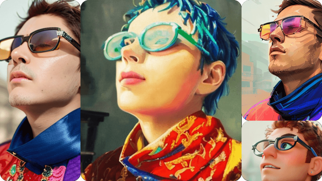 Erstellen Sie Bilder mit verschiedenem Stil für unterschiedliche Anforderungen