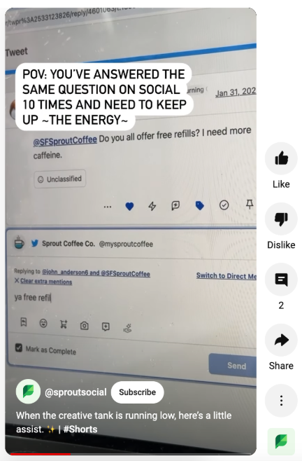 Δημιουργία σορτς για το ψηφιακό μάρκετινγκ ενός καναλιού YouTube