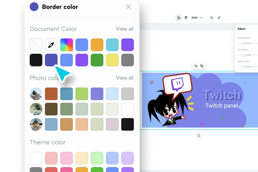 Adjust size and format of the Twitch emote