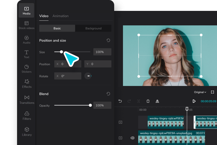 Begin to split, resize, & more