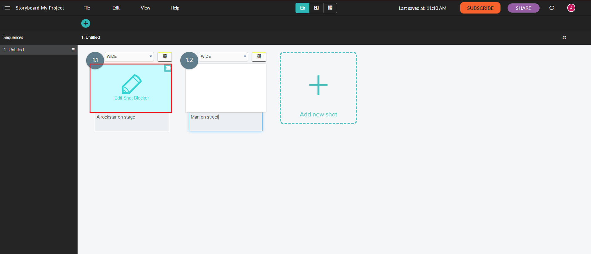 Concevoir un storyboard