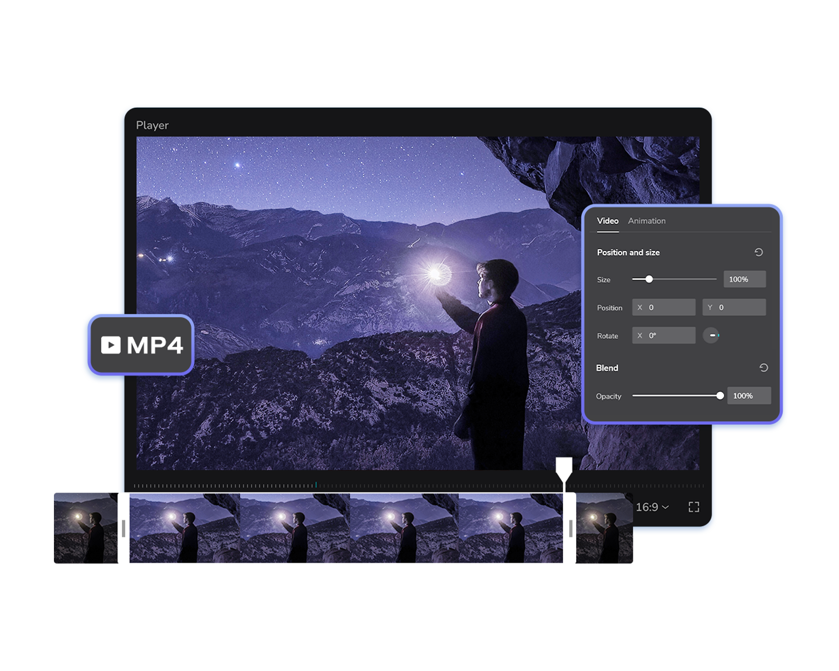 使用MP4修剪器編輯視頻