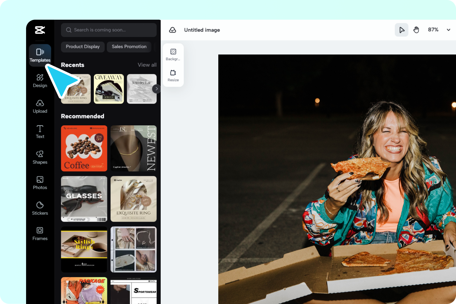 Etapa 2: Editar e converter JPG para PNG
