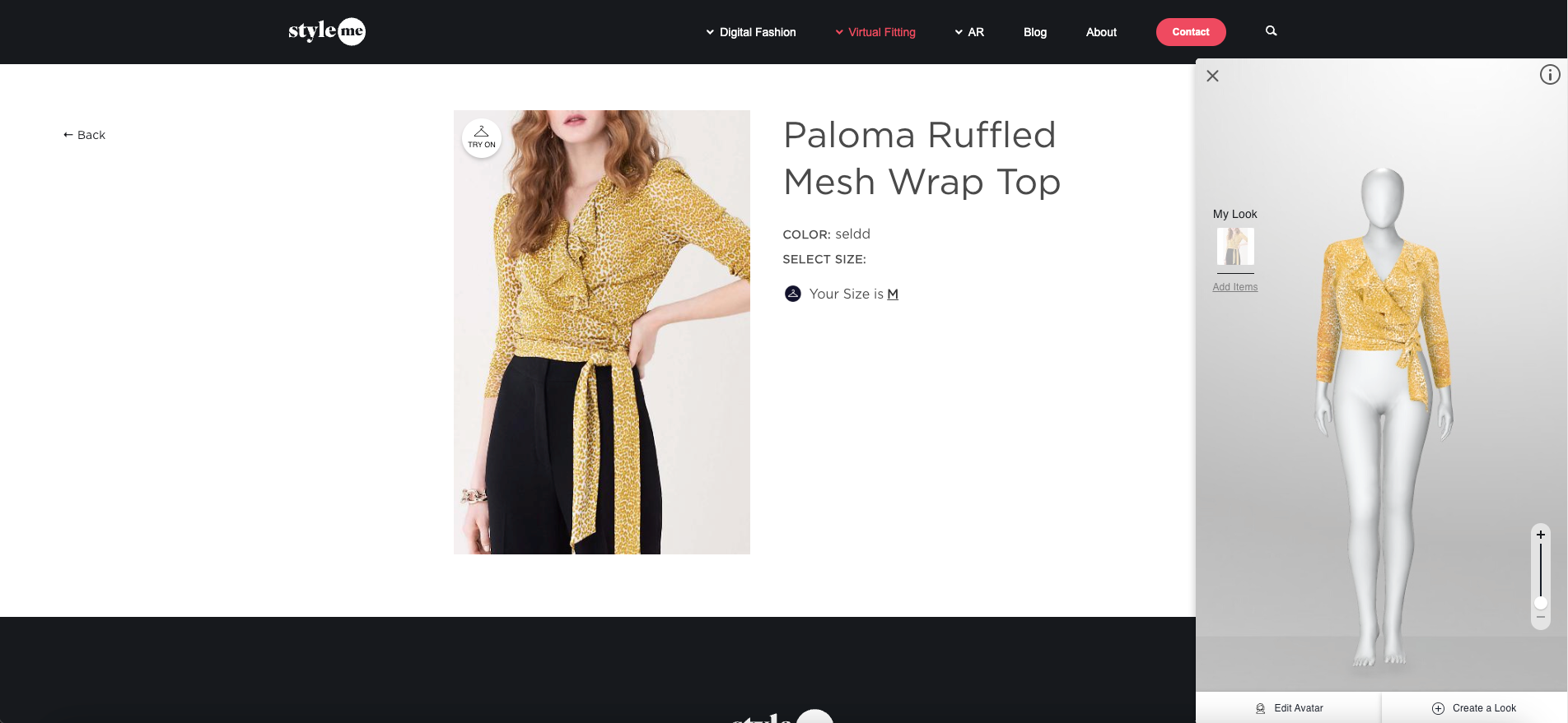 Thêm cà vạt và áo khoác vào ảnh trực tuyến với Phòng thay đồ ảo