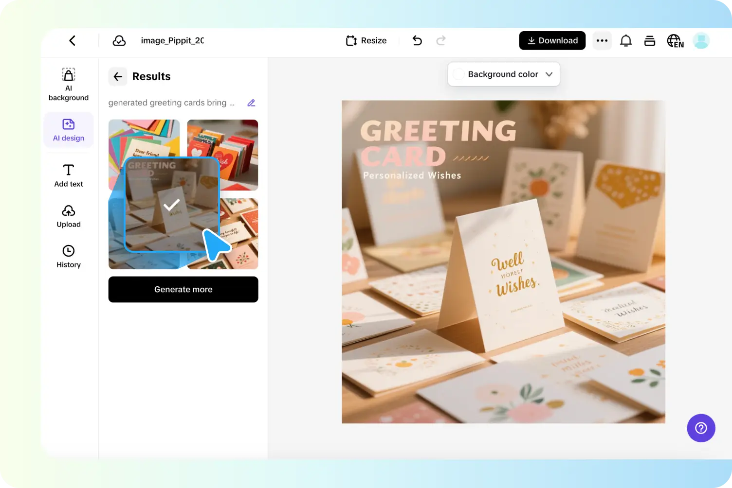 Bulk bumuo ng mga creative na variant preview