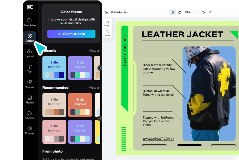 Customize and download